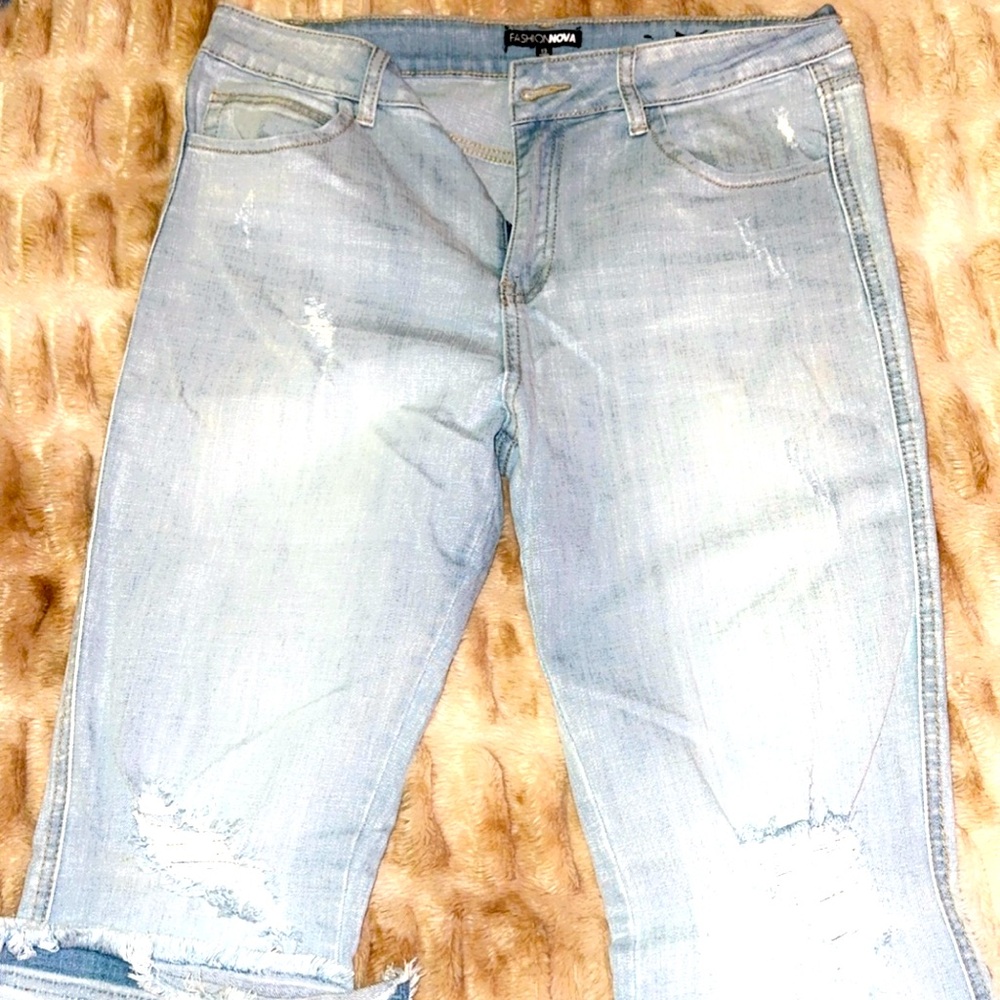 Women’s flared fashion nova jeans